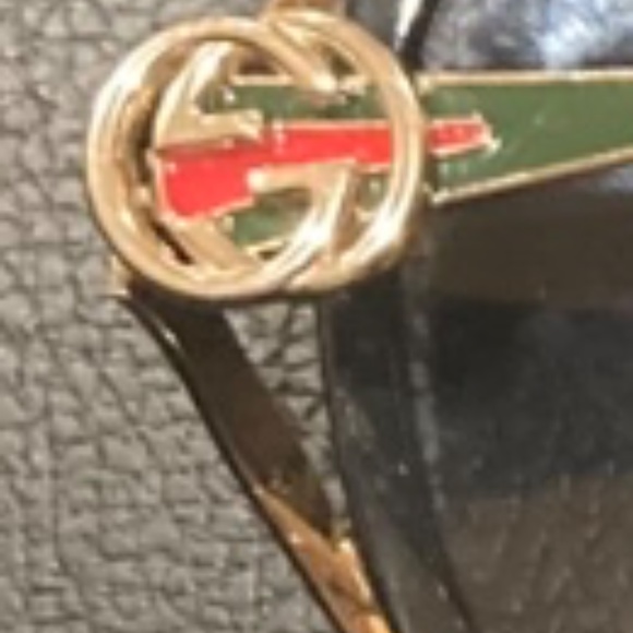 Gucci Oversized Black Sunglasses with Detail main image 5